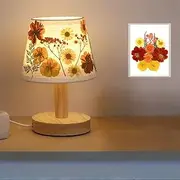 Mother's Day Birthday Gift Son and Daughter give mom a Night Light, Handmade Flower Field Simple Personalized Table lamp,(Style2)