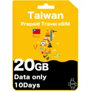 Taiwan Prepaid Travel eSIM (Data Only)