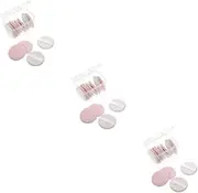 [Minkissy] 3sets Powder Puff Makeup Sponge Soft Round Dry-wet Ideal for Face Foundation Concealer 12pcs*3