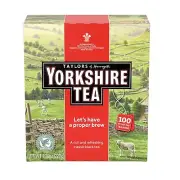 Taylors of Harrogate Yorkshire Red, 100 Teabags (Pack of 4)