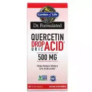 2 X Garden of Life, Dr. Formulated, Quercetin Drop Uric Acid, 500 mg, 60 Vegan T