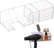 Blow Dryer Holder, Space-Saving Hair Blow Dryer Storage Holder, Curling Iron Organizer, Adhesive Hair Styling Care Tool Storage