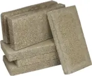 Replacement FireBricks Pack - 6 Durable Pumice Bricks for Wood & Coal Stoves