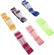 BESPORTBLE 6Pcs Adjustable Luggage Strap Durable Backpack Clip Buckles for Suitcase Securing Lightweight Travel Accessories