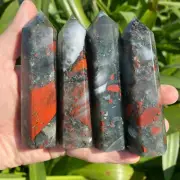 Wholesale Lot 1 Lb Natural Bloodstone Obelisk Tower Crystal Wand Energy Gift