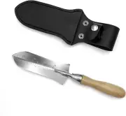 O'Shine Hori Garden Knife, Gardening Tool with 140mm Blade and Beech Wood Handle