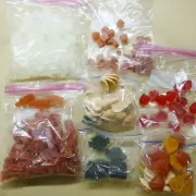 Lot of Custom Party Favor Soaps Small Pieces unscented 3 lbs DIY Crafting