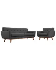 Modway 2pc Engage Armchair & Sofa Set