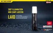 Nitecore LA10 135 Lumens Pocket Keychain Magnetic Torch Camping Lantern