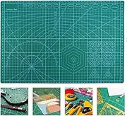 12x18 Inch A3 Rotary Cutting Mat - Double-Sided 5-Layer Craft Cutting Board for Sewing Supplies, Fabric Precision Cutting, and Book Binding Kits