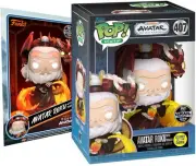 AVATAR LEGENDS S2 FUNKO DIGITAL POP! AVATAR ROKU WITH DRAGON Redeemable NFT Card