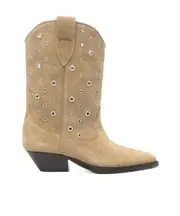 Isabel Marant Duerto Pointed-Toe Boots 36,40,41 Nude