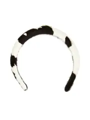 Prada Printed Calf Hair Headband