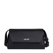 Kate Hill Women's Savannah Shoulder Bag w/ Adjustable Strap Handbag Black