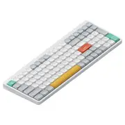 NuPhy Air96 V2 LP Hot-Swap RGB Keyboard Cowberry Switch White