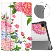 Case for Samsung Galaxy Tab S6 Lite 10.4 2022/2020(sm-p610/p613/p6150 Slim Tri-fold Cover with Auto-wake/sleep& Pen Holder