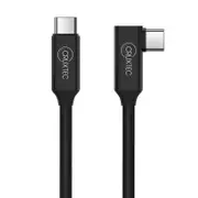 Cruxtec VCC-05-BK 5m USB-C to USB-C 90 degree angle VR Cable