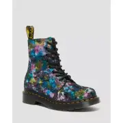 DR. MARTENS WOMEN'S 1460 PASCAL CONFETTI SUEDE LACE UP BOOTS US SZ.5 NIB RAINBOW