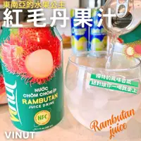 在飛比找ETMall東森購物網優惠-【今晚饗吃】Vinut-紅毛丹果汁330ml *3組( 72