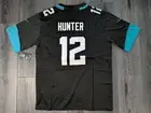 Travis Hunter #12 BLACK Jacksonville Jaguars Stitched Football Jersey XL