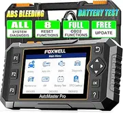 2025 FOXWELL NT624 Elite OBD2 Scanner, All System with 8 Resets ABS Bleeding/SAS/Oil/TPS/EPB/BRT/Injector/D-P-F Resets Battery Test Upgrade of NT614 Elite Car Code Reader Scan Tool for All Cars