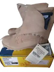NEW U.S. Belleville Men's Combat Boots/Liners Intermediate Cold Goretex 12 1/2R