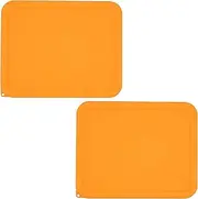 Viotiin 11 Cup Rectangle Silicone Storage Cover Lids Replacement for Pyrex 7212-PC Glass Bowls, (Container not Included) 2 Pack, Microwave, Dishwasher and Freezer Safe