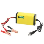 Auto Portable 12V 2-3A Car Battery Charger Maintainer for Truck Boat Motorcycle
