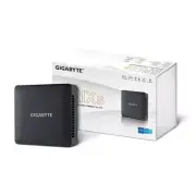 Gigabyte GB-BRi5H-1335 Intel Core i5-1335U Processor Mini-PC Tall Barebone Black