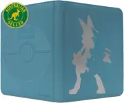Elite Series Pokémon Cards Pro-Binder - Lucario Design, Holds 360 Sleeved Cards,