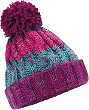 [Beechfield] Junior Unisex Corkscrew Beanie (UK Size: One Size) (Winter Berries)