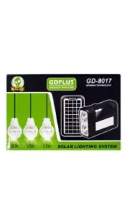 Camping lantern, solar set Gdlite GD-8017 (lantern lamp with battery).