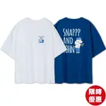 SNAPPP AND JOHN FILM DATE LOGO TEE 寬鬆落肩 底片約會厚磅T吉爾丹T恤 訂製款