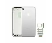 FULL ALLOY METAL BACK CHASSIS HOUSING REPLACEMENT FRAME CASE iPhone 6 6s 7 8 + - Silver, iPhone 7Plus