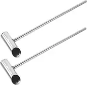 ELAYARD 2pcs Professional Stainless Steel Marshmallow Sugar Scooper Versatile Food Scoop for Marshmallow Making Household Use