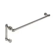 Portals Concerto 24" C/C Towel Bar x 6" C/C Pull - Brushed Nickel