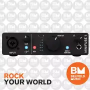 Arturia Minifuse 1 USB Audio Interface 1 in/ 2 out - Black - Brand New