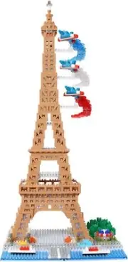 Nanoblock Paris Seine Riverbank Deluxe Edition NB-057