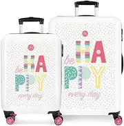 [MOVOM] Be Happy Rigid Suitcase