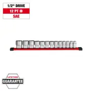 Milwaukee 48-22-9422 Milwaukee Tool 13pc 1/2 inch Drive 12-Point SAE Socket Set