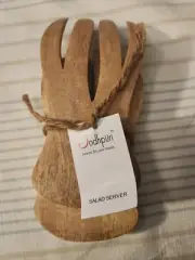 Jodhpuri Salad Server Wooden Claws