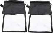 OSALADI 2 Pack Flash Diffuser Cap 15x17cm Light Sock for Photography Light Diffuser Live Streaming