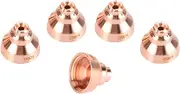5pcs Cup for Thermal Dynamics Cutting - Copper Consumables for Optimal Cutting Performance and Reliability