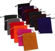 BESPORTBLE 48pcs Small Drawstring Bags Portable Lint Pouches with Soft Protection for Wedding Favors and Jewelry Storage Colors Convenient Drawstring Closure