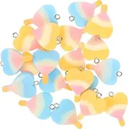 COHEALI Heart Lollipop Charm Resin Pendants 20pcs DIY Jewelry Making Charms for Bracelet Necklace Keychain