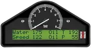 Stack ST8100MAR-0410i Action Replay Black 0-4-10k RPM Invert Dash Timer Display