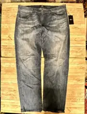 7 For All Mankind Jeans Men's 40 x 34 Austyn Relaxed Straight Leg Made In US NWT