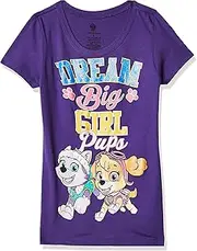 [Nickelodeon] Girls' Paw Patrol Short Sleeve Tee Shirt