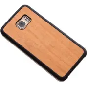 Cherry Plain Wood Case For Note 5