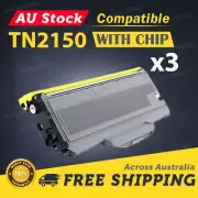 3x Toner TN-2150 for Brother HL-2140 HL-2140 2142 2150 HL-2150N 2170 HL-2170W